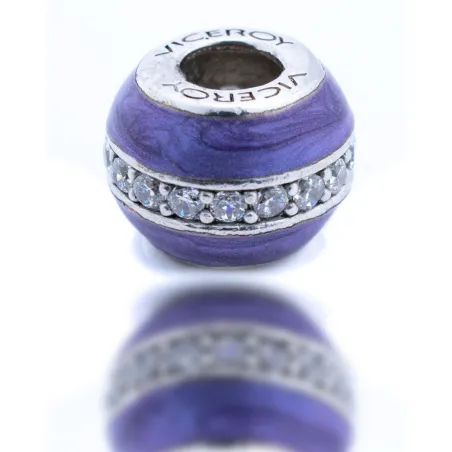 Ladies' Beads Viceroy Purple 1 cm